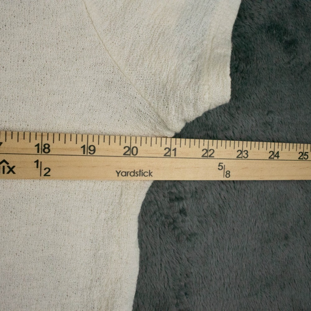Madewell‎ Womens M Texture & Thread Tie-Front Top 100% Cotton Boho Minimalist - Picture 7 of 8